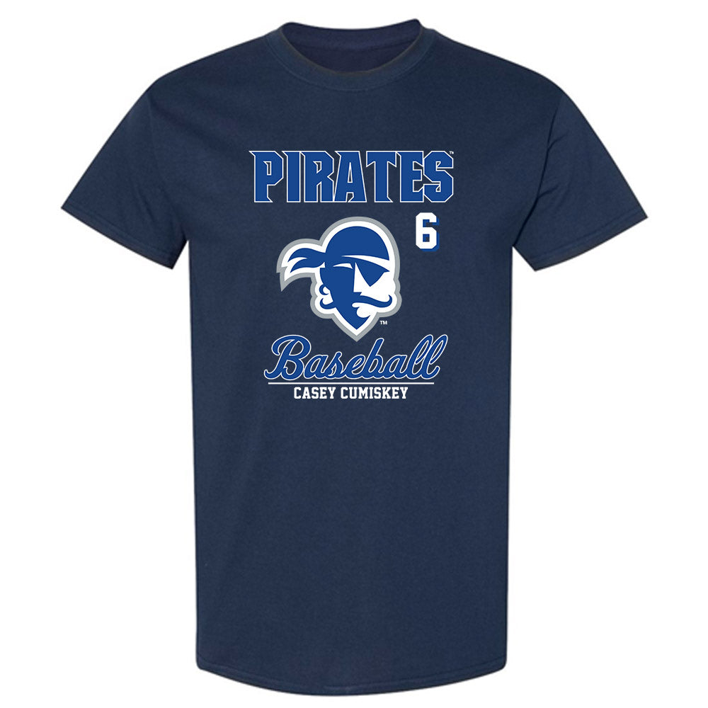 Seton Hall - NCAA Baseball : Casey Cumiskey - Fashion Shersey T-Shirt-0