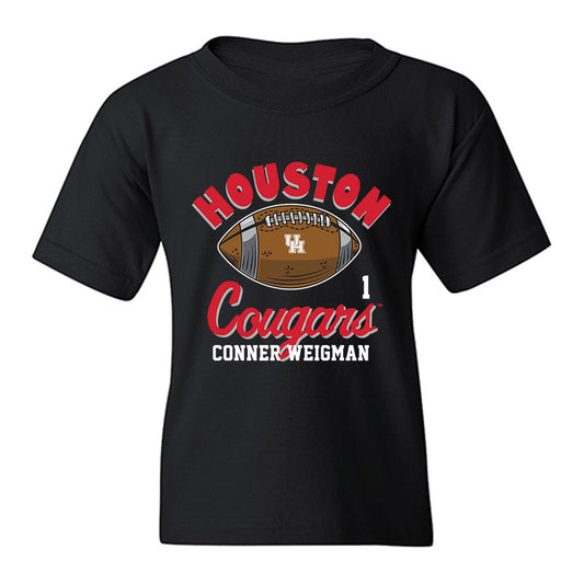 Houston - NCAA Football : Conner Weigman - Fashion Shersey Youth T-Shirt-0