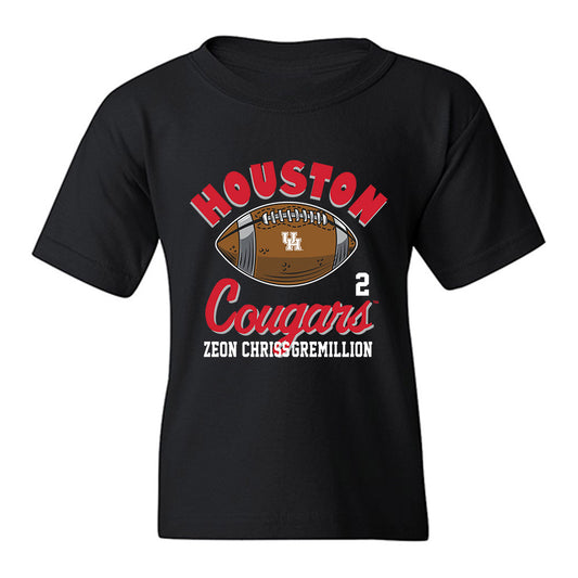Houston - NCAA Football : Zeon Chriss-Gremillion - Fashion Shersey Youth T-Shirt-0