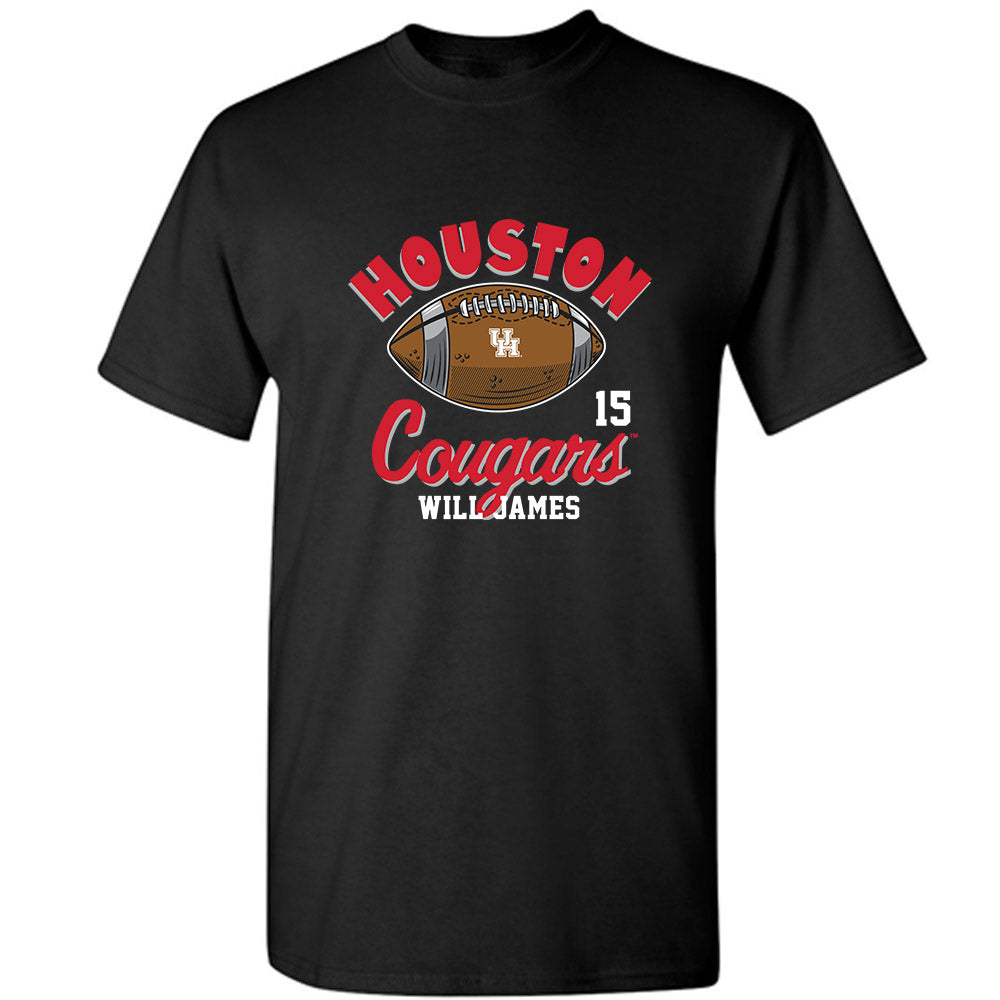 Houston - NCAA Football : Will James - Fashion Shersey T-Shirt-0