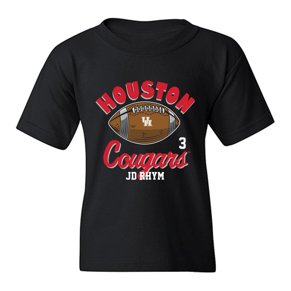 Houston - NCAA Football : JD Rhym - Fashion Shersey Youth T-Shirt-0