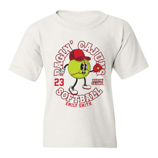 Louisiana - NCAA Softball : Emily Smith - Fashion Shersey Youth T-Shirt