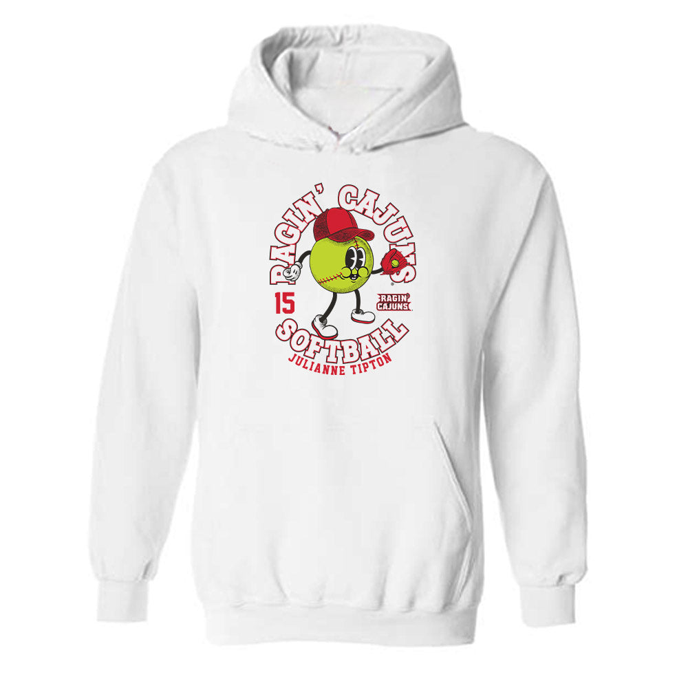 Louisiana - NCAA Softball : Julianne Tipton - Fashion Shersey Hooded Sweatshirt-0
