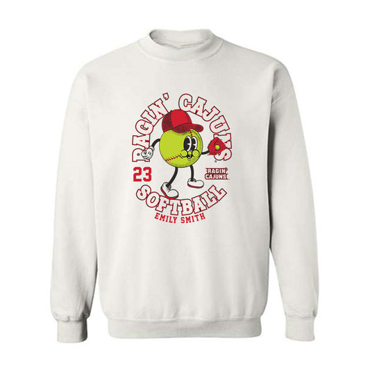 Louisiana - NCAA Softball : Emily Smith - Fashion Shersey Crewneck Sweatshirt