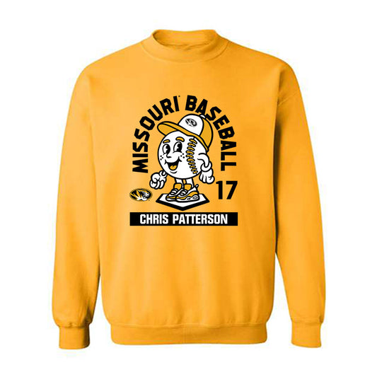 Missouri - NCAA Baseball : Chris Patterson - Fashion Shersey Crewneck Sweatshirt-0