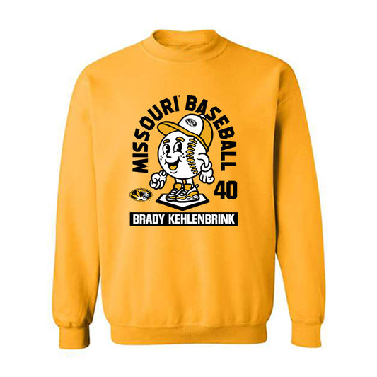 Missouri - NCAA Baseball : Brady Kehlenbrink - Fashion Shersey Crewneck Sweatshirt-0