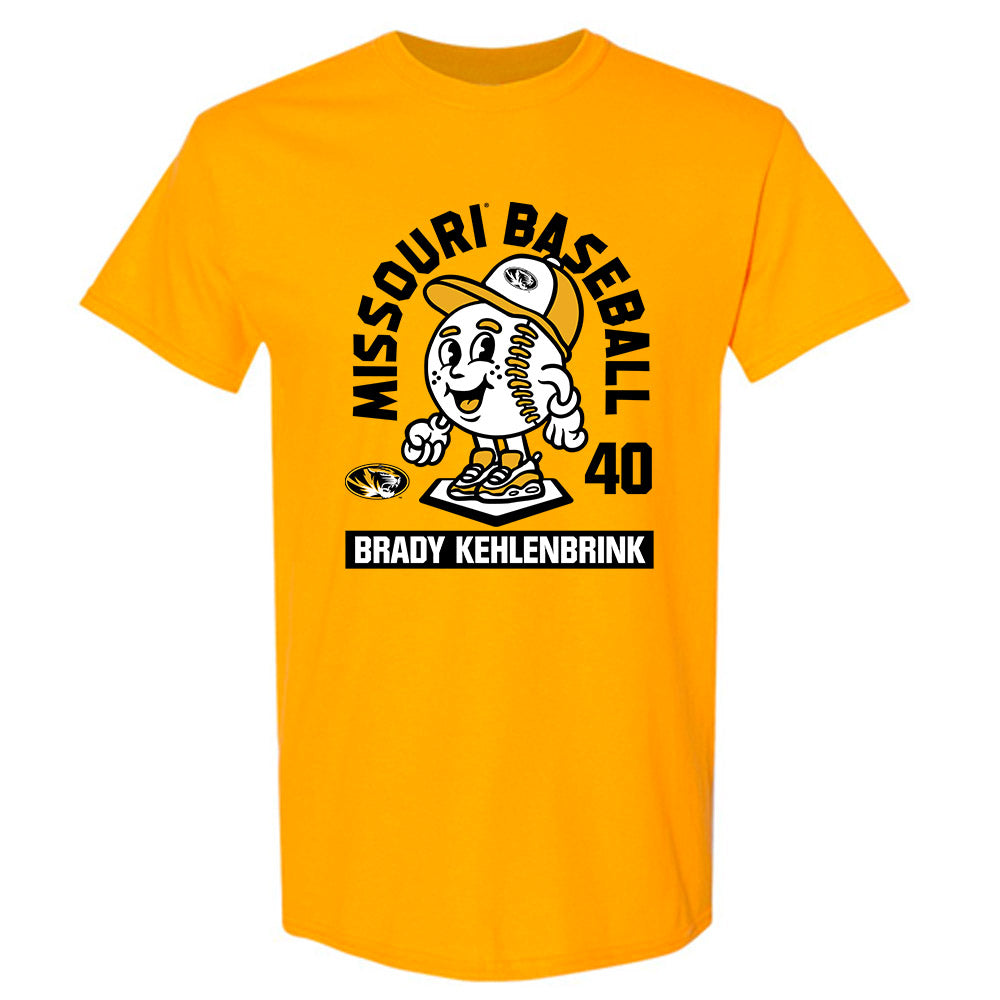 Missouri - NCAA Baseball : Brady Kehlenbrink - Fashion Shersey T-Shirt-0
