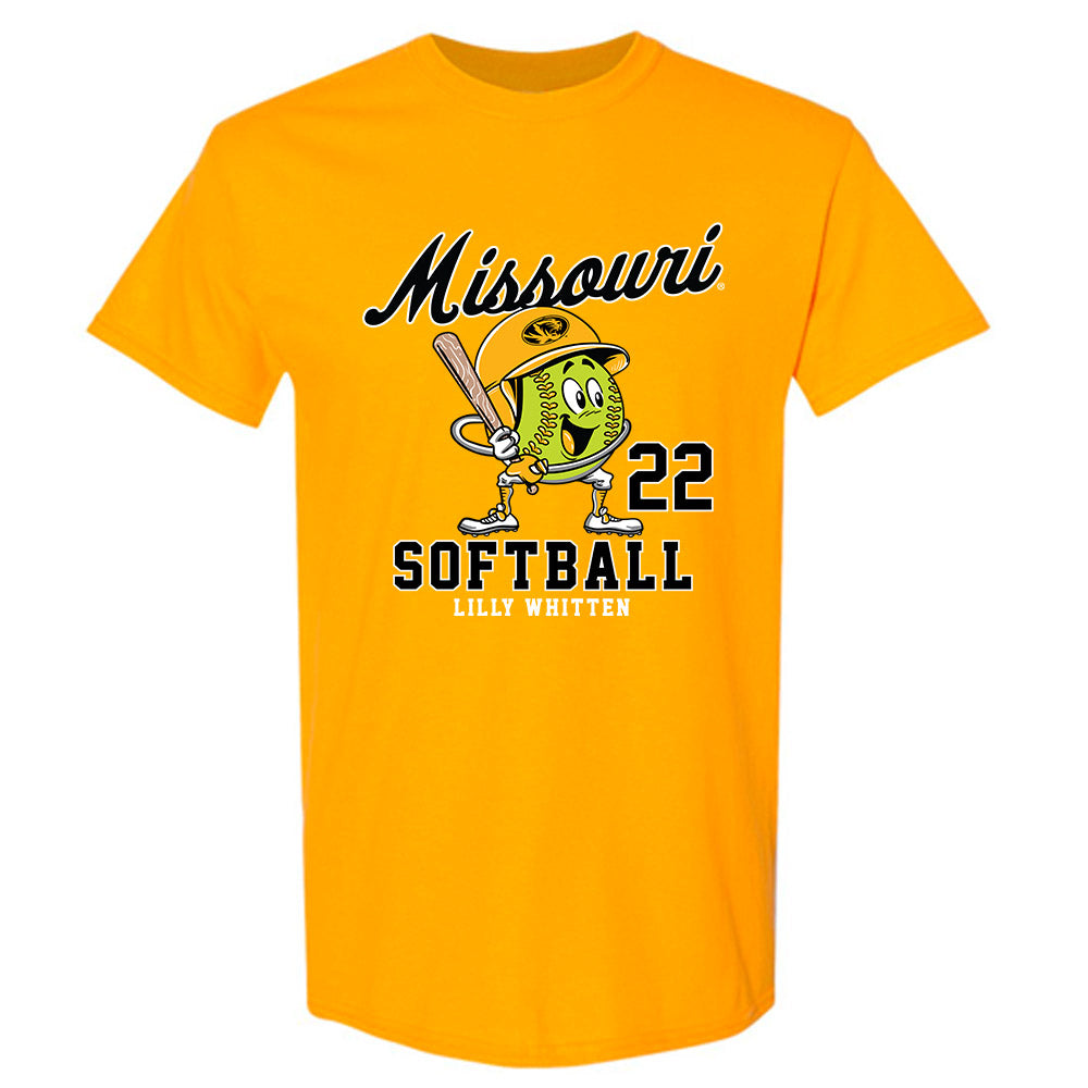 Missouri - NCAA Softball : lilly whitten - T-Shirt Fashion Shersey