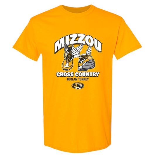 Missouri - NCAA Men's Cross Country : Declan Tunney - Fashion Shersey T-Shirt-0