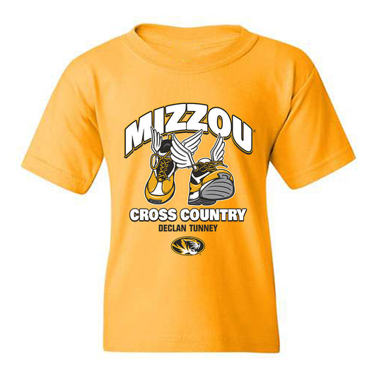 Missouri - NCAA Men's Cross Country : Declan Tunney - Fashion Shersey Youth T-Shirt-0