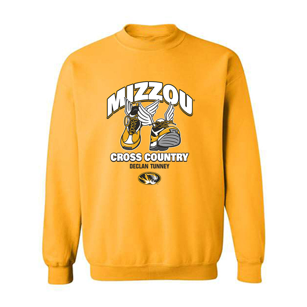 Missouri - NCAA Men's Cross Country : Declan Tunney - Fashion Shersey Crewneck Sweatshirt-0