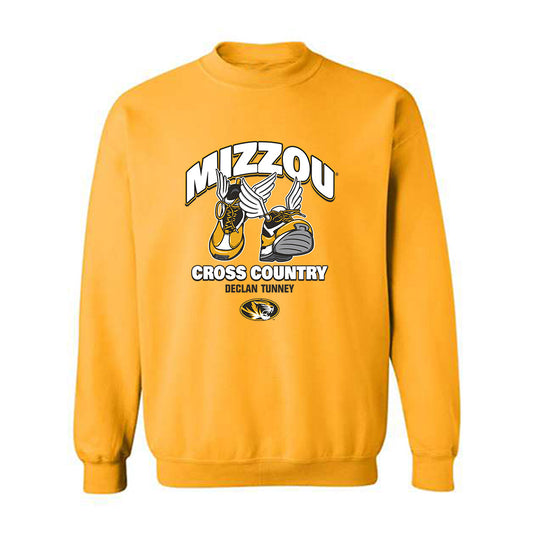 Missouri - NCAA Men's Cross Country : Declan Tunney - Fashion Shersey Crewneck Sweatshirt-0