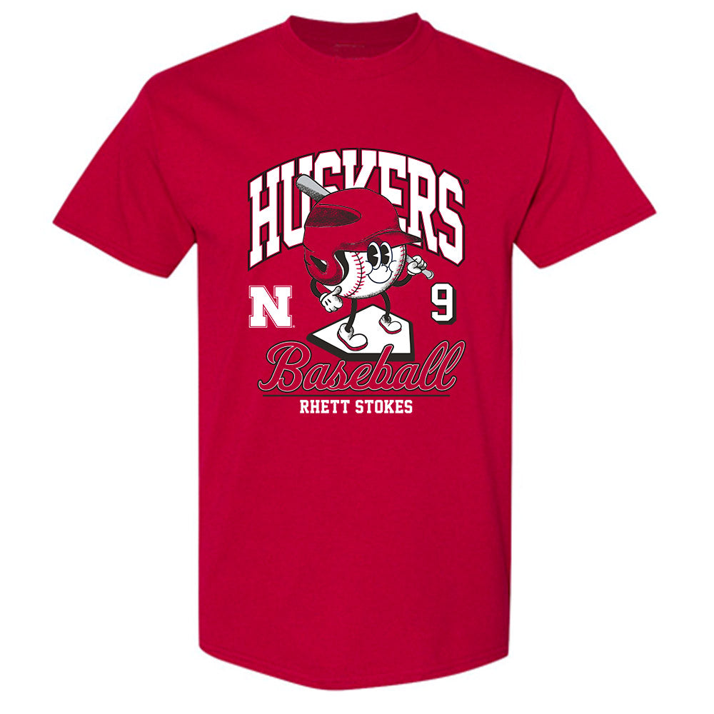 Nebraska - NCAA Baseball : Rhett Stokes - T-Shirt Fashion Shersey