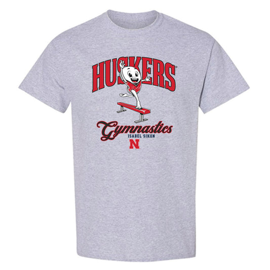 Nebraska - NCAA Women's Gymnastics : Isabel Sikon - Fashion Shersey T-Shirt-0