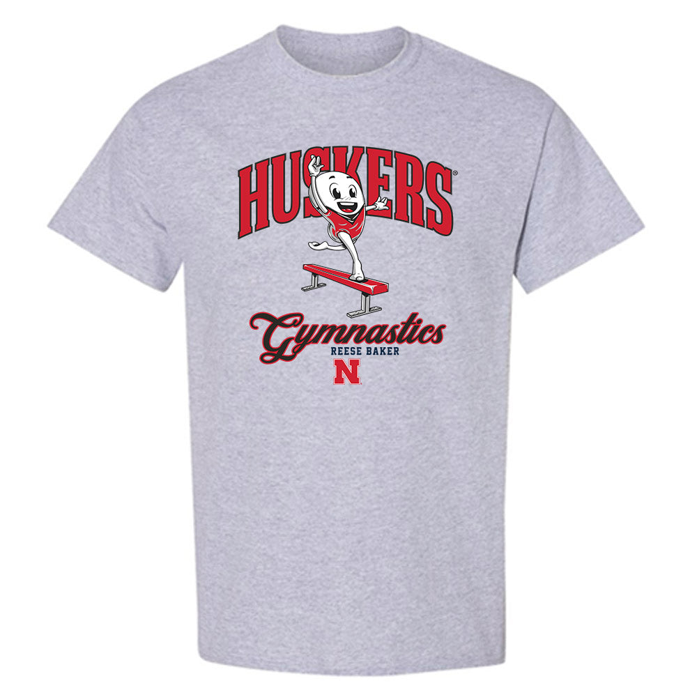 Nebraska - NCAA Women's Gymnastics : Reese Baker - Fashion Shersey T-Shirt-0