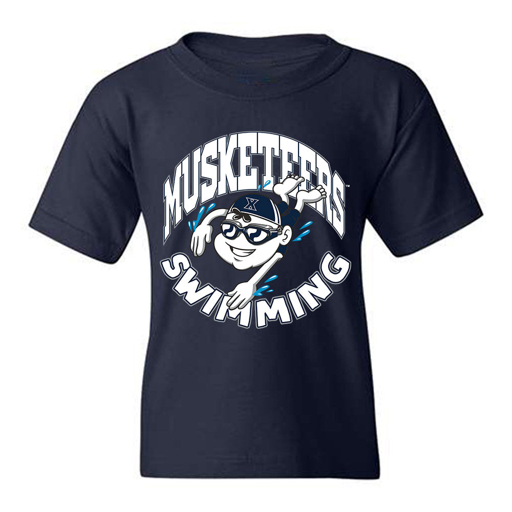 Xavier - NCAA Women's Swimming & Diving : Ryon Argo - Youth T-Shirt-0