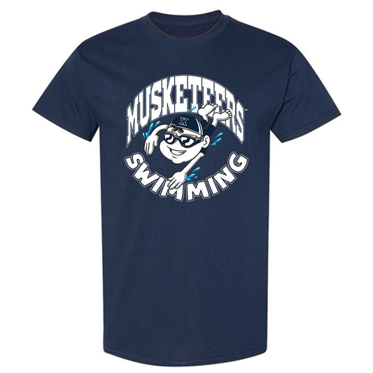 Xavier - NCAA Women's Swimming & Diving : Teegan Madara - T-Shirt-0