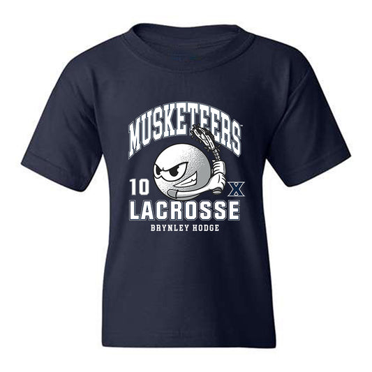 Xavier - NCAA Women's Lacrosse : Brynley Hodge - Youth T-Shirt-0