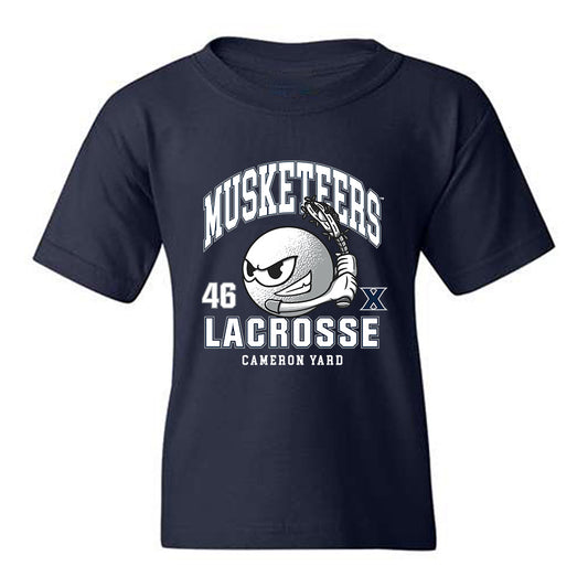 Xavier - NCAA Women's Lacrosse : Cameron Yard - Youth T-Shirt-0