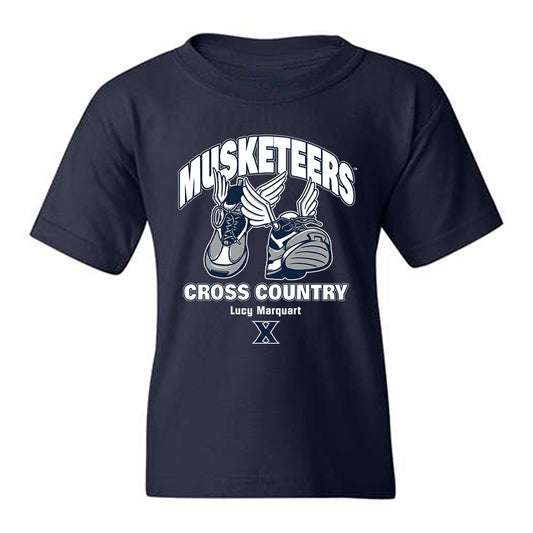 Xavier - NCAA Women's Cross Country : Lucy Marquart - Fashion Shersey Youth T-Shirt-0