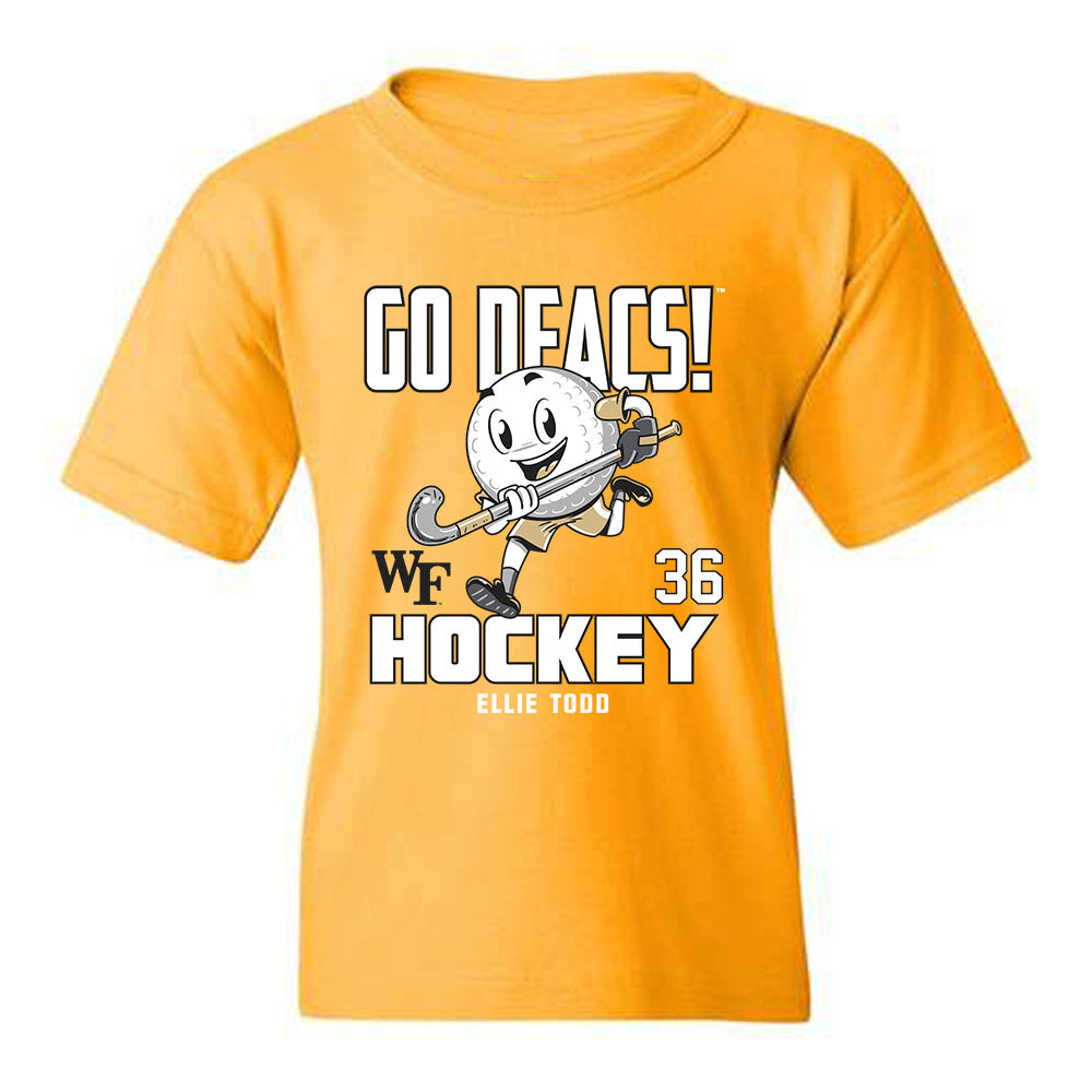 Wake Forest - NCAA Women's Field Hockey : Ellie Todd - Fashion Shersey Youth T-Shirt