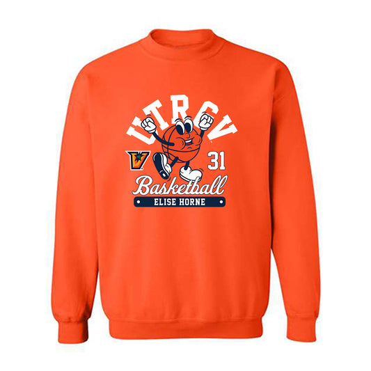 UTRGV - NCAA Women's Basketball : Elise Horne - Fashion Shersey Crewneck Sweatshirt-0