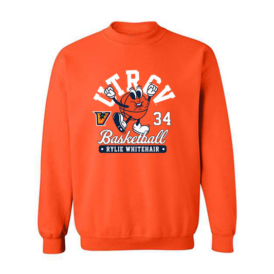 UTRGV - NCAA Women's Basketball : Rylie Whitehair - Fashion Shersey Crewneck Sweatshirt-0