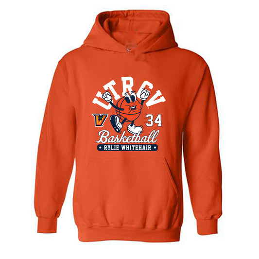 UTRGV - NCAA Women's Basketball : Rylie Whitehair - Fashion Shersey Hooded Sweatshirt-0