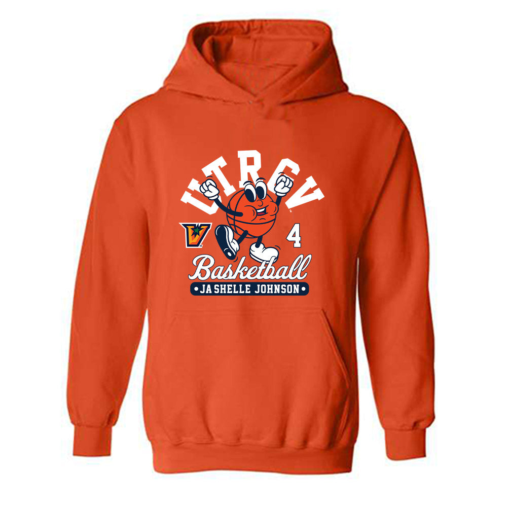 UTRGV - NCAA Women's Basketball : Ja'Shelle Johnson - Hooded Sweatshirt Fashion Shersey