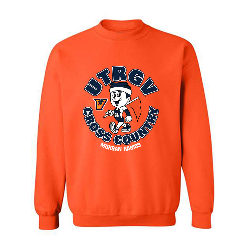 UTRGV - NCAA Women's Cross Country : Morgan Ramos - Fashion Shersey Crewneck Sweatshirt-0