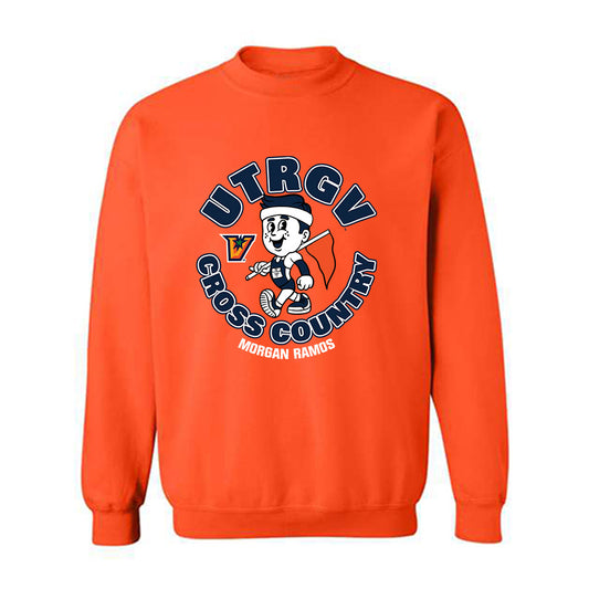 UTRGV - NCAA Women's Cross Country : Morgan Ramos - Fashion Shersey Crewneck Sweatshirt-0