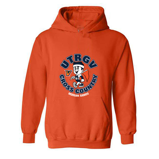 UTRGV - NCAA Women's Cross Country : Morgan Ramos - Fashion Shersey Hooded Sweatshirt-0