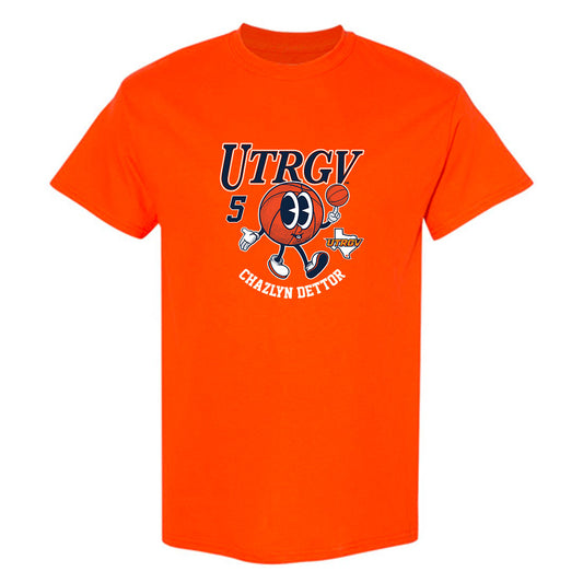 UTRGV - NCAA Women's Basketball : Chazlyn Dettor - Fashion Shersey T-Shirt-0