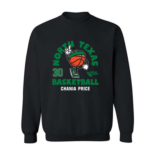 North Texas - NCAA Women's Basketball : Chania Price - Fashion Shersey Crewneck Sweatshirt