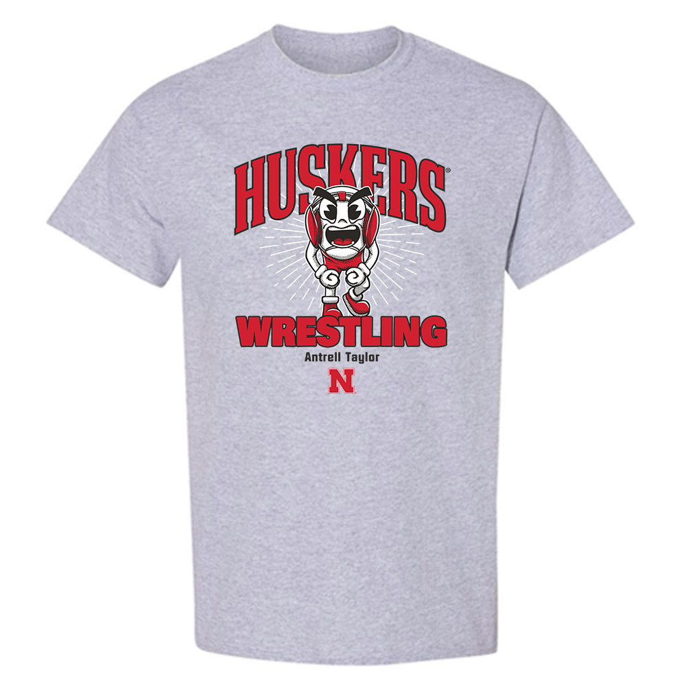 Nebraska - NCAA Wrestling : Antrell Taylor - Fashion Shersey T-Shirt-0