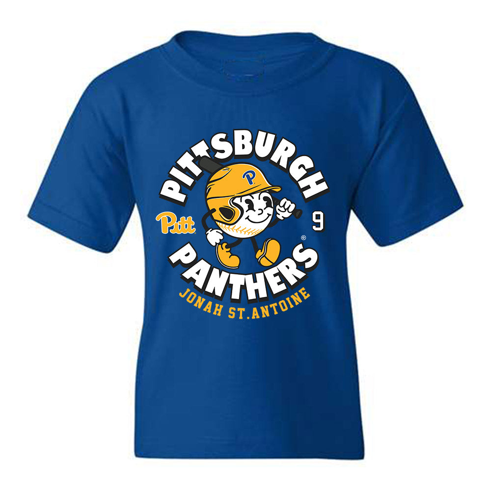 Pittsburgh - NCAA Baseball : Jonah St.antoine - Fashion Shersey Youth T-Shirt