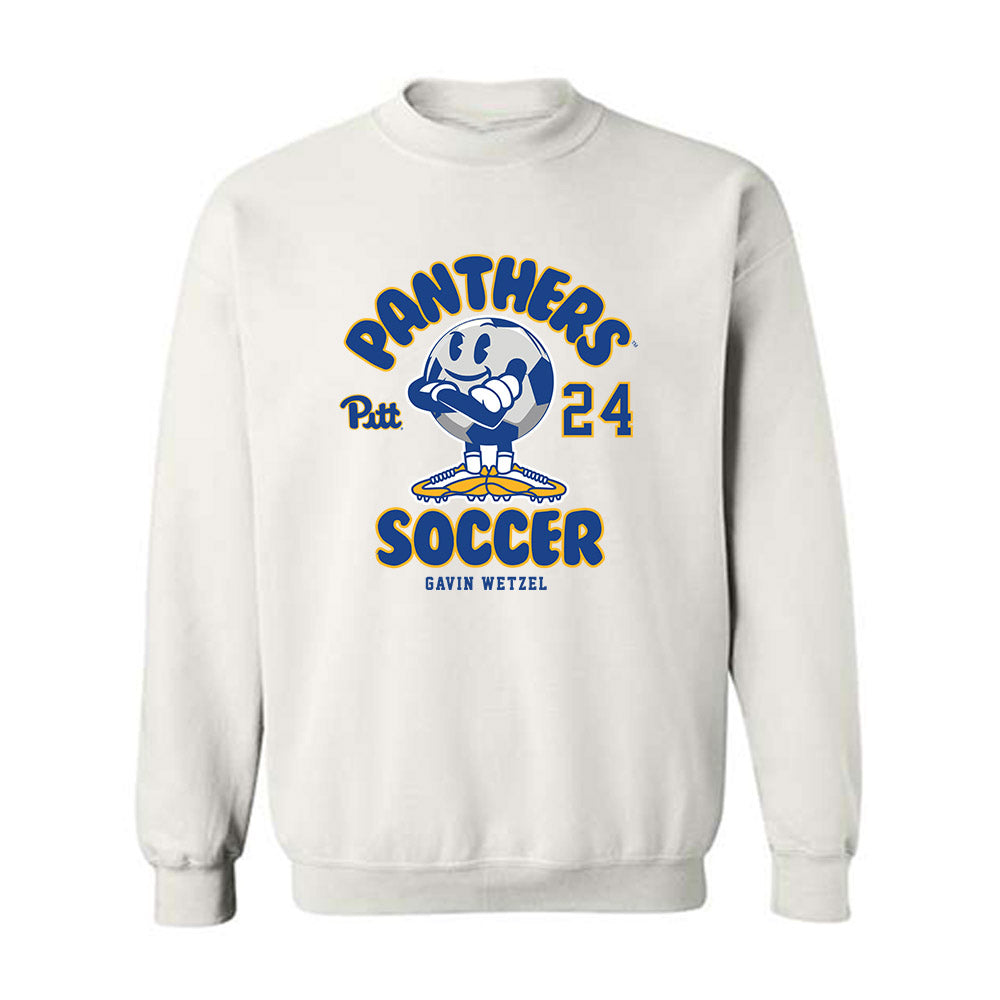 Pittsburgh - NCAA Men's Soccer : Gavin Wetzel - Fashion Shersey Crewneck Sweatshirt-0