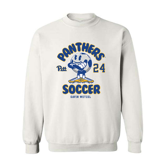 Pittsburgh - NCAA Men's Soccer : Gavin Wetzel - Fashion Shersey Crewneck Sweatshirt-0