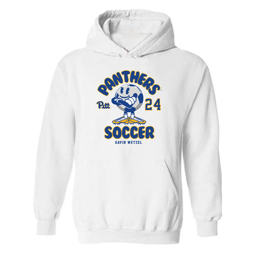 Pittsburgh - NCAA Men's Soccer : Gavin Wetzel - Fashion Shersey Hooded Sweatshirt-0