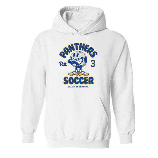 Pittsburgh - NCAA Men's Soccer : Jacob Redenfors - Fashion Shersey Hooded Sweatshirt-0