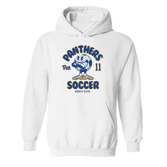 Pittsburgh - NCAA Men's Soccer : Marco Silva - Fashion Shersey Hooded Sweatshirt-0