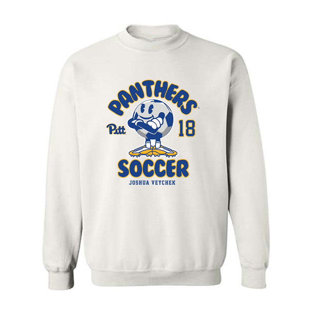 Pittsburgh - NCAA Men's Soccer : Joshua Veychek - Fashion Shersey Crewneck Sweatshirt-0