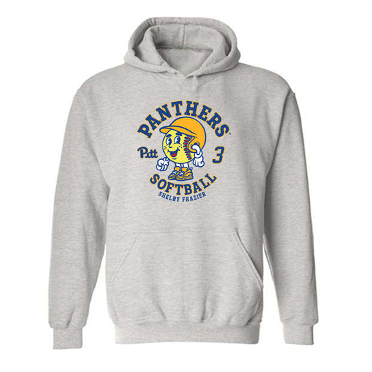 Pittsburgh - NCAA Softball : Shelby Frazier - Fashion Shersey Hooded Sweatshirt-0