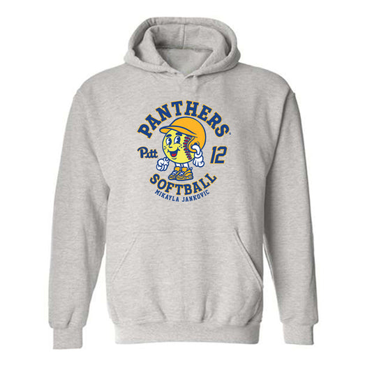 Pittsburgh - NCAA Softball : Mikayla Jankovic - Fashion Shersey Hooded Sweatshirt-0