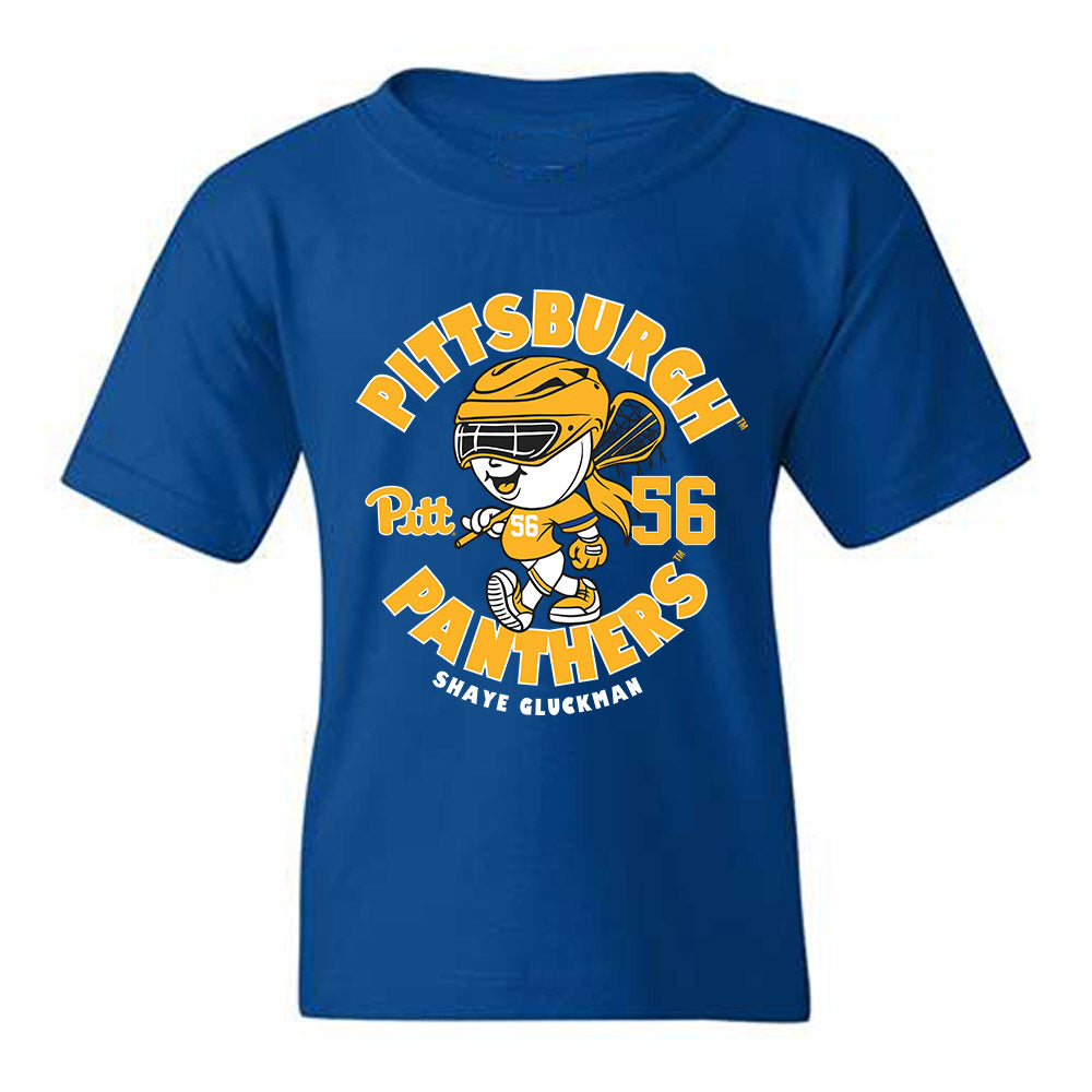 Pittsburgh - NCAA Women's Lacrosse : Shaye Gluckman - Fashion Shersey Youth T-Shirt-0