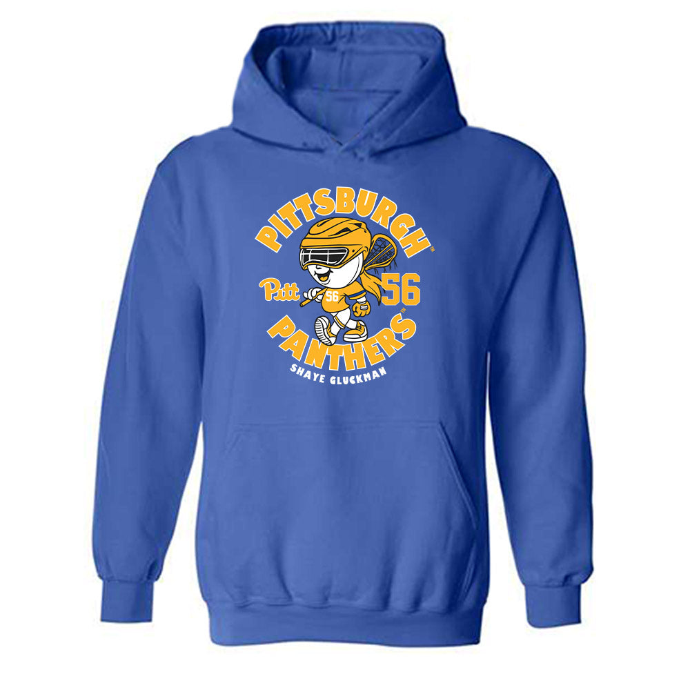 Pittsburgh - NCAA Women's Lacrosse : Shaye Gluckman - Fashion Shersey Hooded Sweatshirt-0