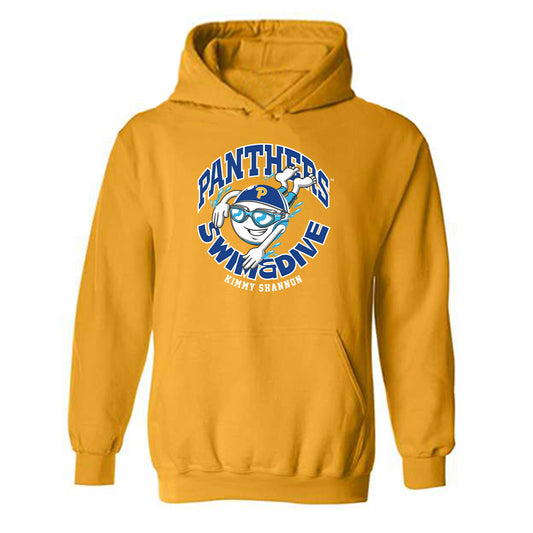 Pittsburgh - NCAA Women's Swimming & Diving : Kimmy Shannon - Fashion Shersey Hooded Sweatshirt