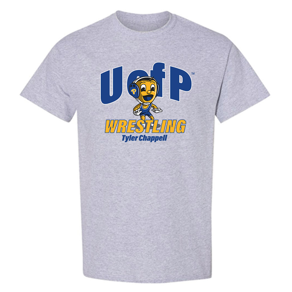 Pittsburgh - NCAA Wrestling : Tyler Chappell - T-Shirt-0