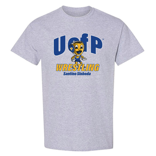 Pittsburgh - NCAA Wrestling : Santino Sloboda - T-Shirt-0