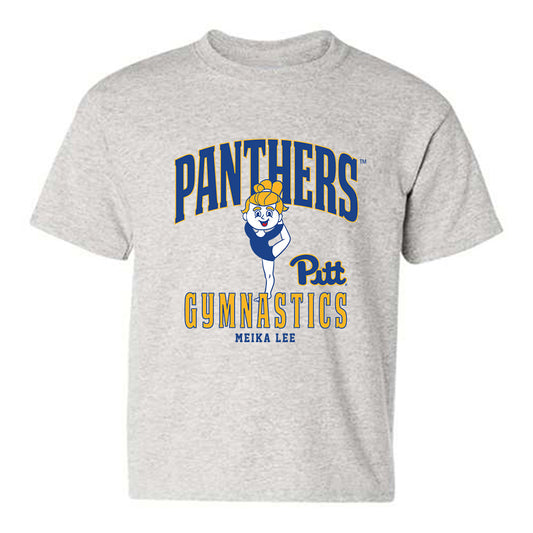 Pittsburgh - NCAA Women's Gymnastics : Meika Lee - Fashion Shersey Youth T-Shirt-0